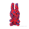 Cotton Rope Chew Toys Tight Animal Rabbit Shape